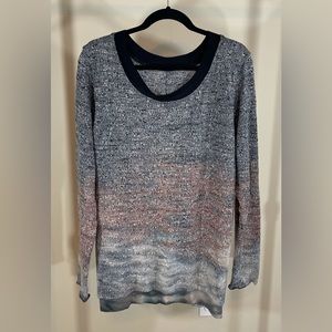 Hard Tail • Open Back Knit Sweater Sweatshirt • Size Large